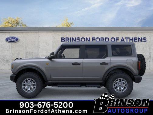 Carbonized Gray Metallic 2025 Ford Bronco Badlands