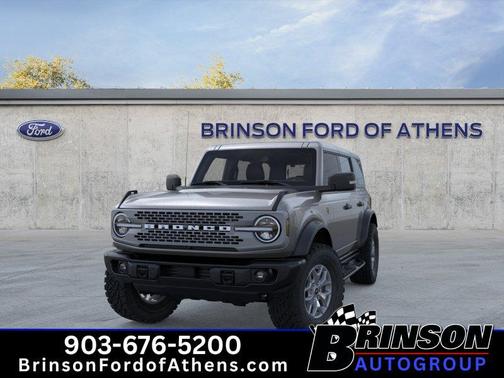 Carbonized Gray Metallic 2025 Ford Bronco Badlands