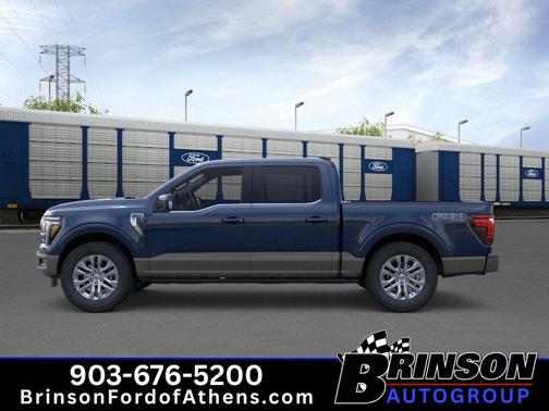 Antimatter Blue Metallic 2026 Ford F-150 King Ranch