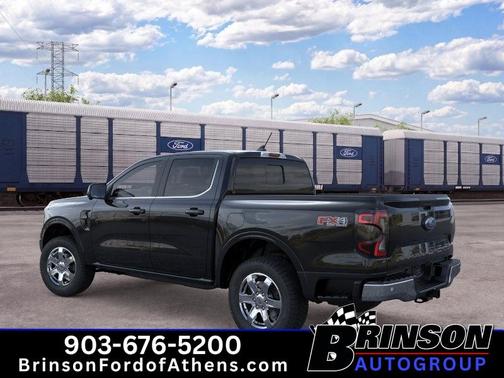Shadow Black 2026 Ford Ranger Lariat
