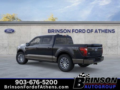 Agate Black Metallic 2026 Ford F-150 King Ranch