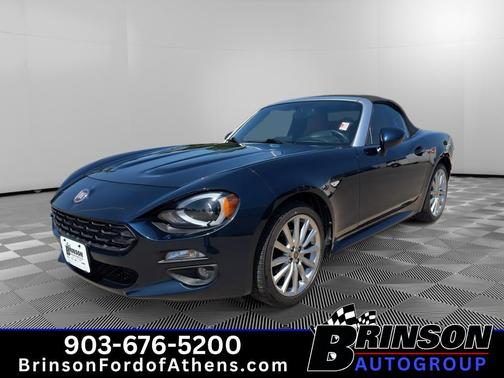Blue Metallic 2018 FIAT 124 Spider Lusso
