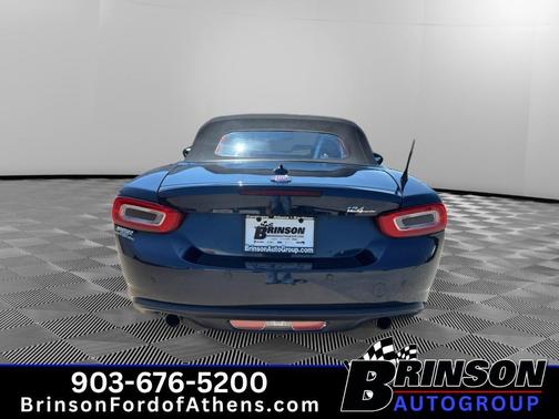 Blue Metallic 2018 FIAT 124 Spider Lusso
