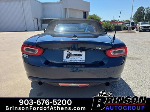 Blue Metallic 2018 FIAT 124 Spider Lusso