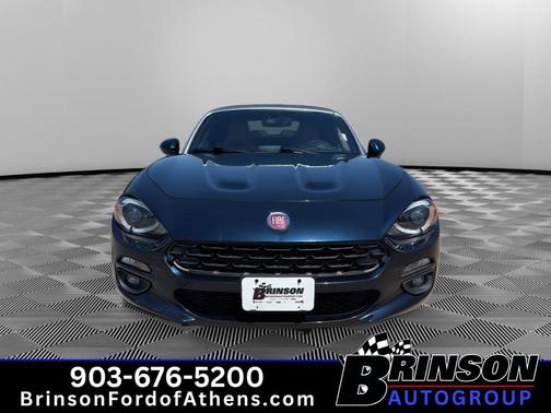 Blue Metallic 2018 FIAT 124 Spider Lusso