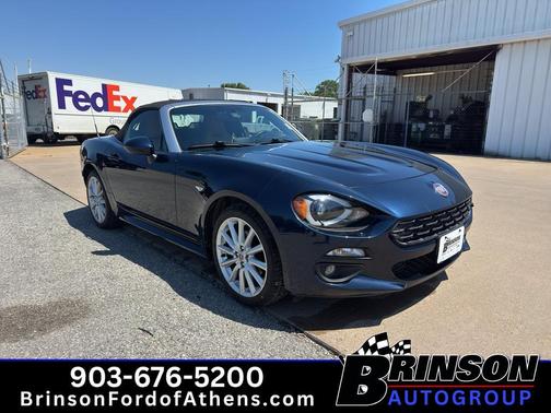 Blue Metallic 2018 FIAT 124 Spider Lusso