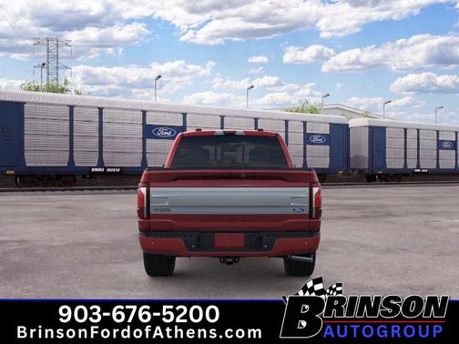 Ruby Red Metallic Tinted Clearcoat 2026 Ford F-150 Platinum