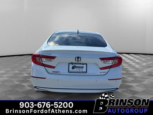 Platinum White Pearl 2022 Honda Accord Hybrid EX-L