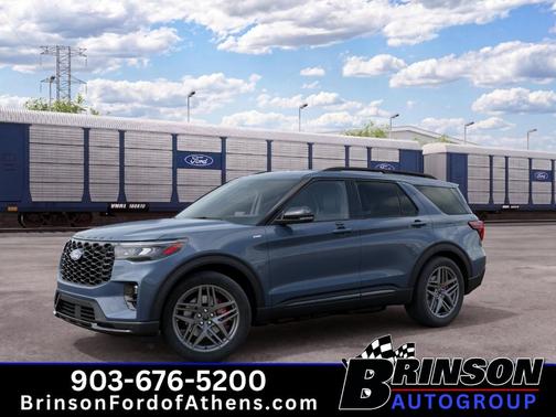 Vapor Blue Metallic 2027 Ford Explorer ST-Line