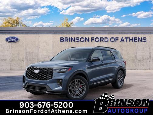 Vapor Blue Metallic 2027 Ford Explorer ST-Line