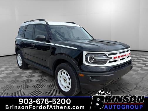 Shadow Black 2024 Ford Bronco Sport Heritage