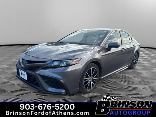 Predawn Gray Mica 2021 Toyota Camry Hybrid SE
