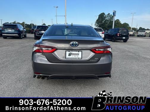 Predawn Gray Mica 2021 Toyota Camry Hybrid SE