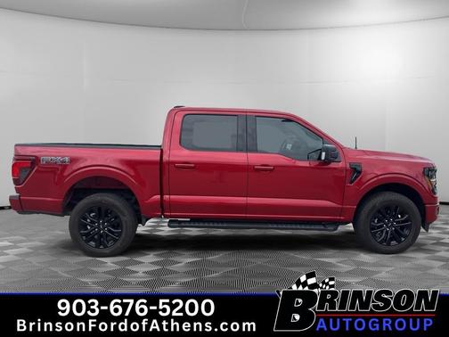 Red Metallic 2025 Ford F-150 XLT