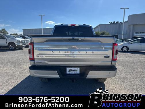 Iconic Silver Metallic 2022 Ford F-150 Limited