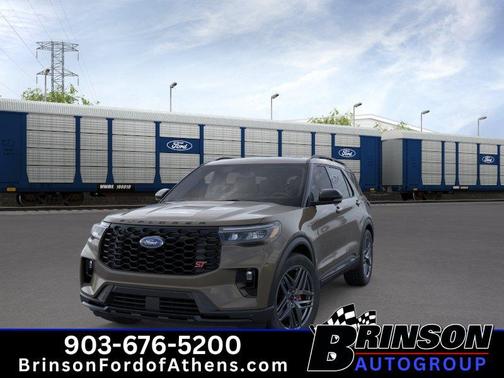 Gray 2026 Ford Explorer ST