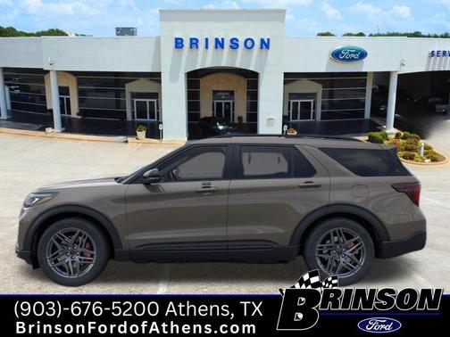 Gray 2026 Ford Explorer ST