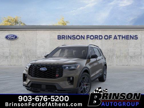Gray 2026 Ford Explorer ST