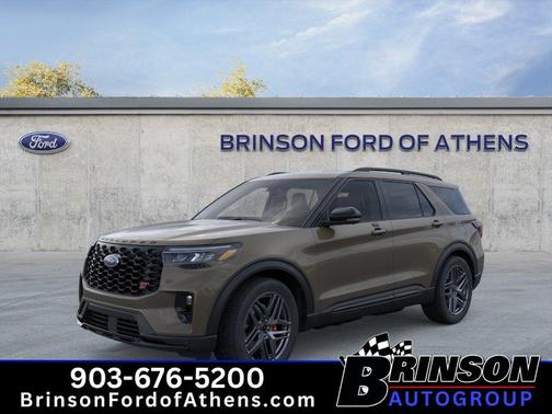 Gray 2026 Ford Explorer ST