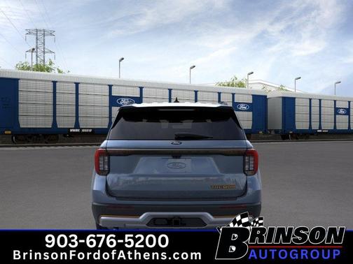 Vapor Blue Metallic 2026 Ford Explorer Tremor
