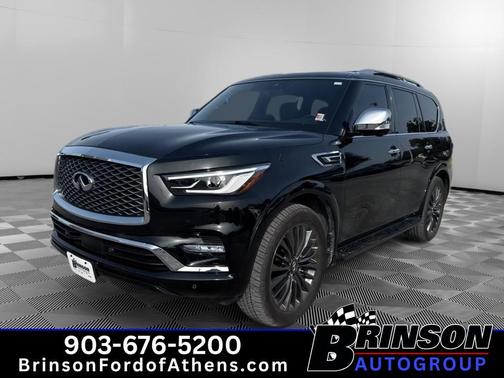 Diamond Black 2024 INFINITI QX80 SENSORY
