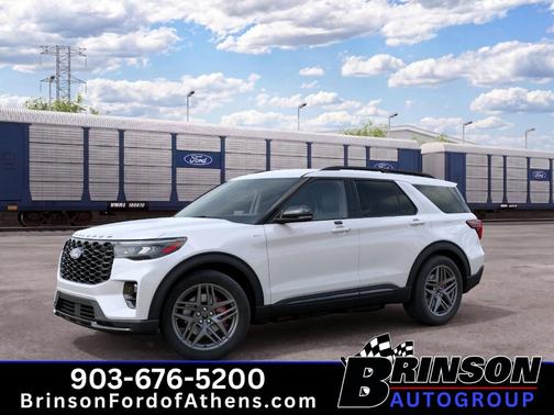 Star White 2027 Ford Explorer ST-Line