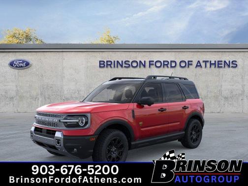 Ruby Red Metallic Tinted Clearcoat 2026 Ford Bronco Sport Badlands