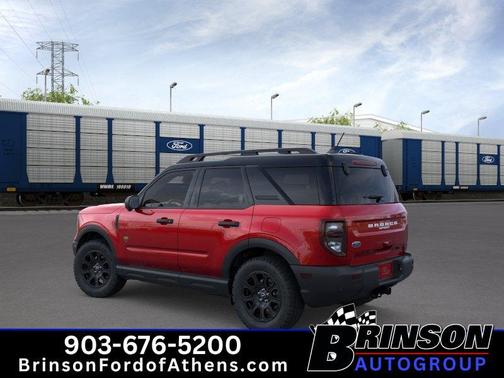 Ruby Red Metallic Tinted Clearcoat 2026 Ford Bronco Sport Badlands