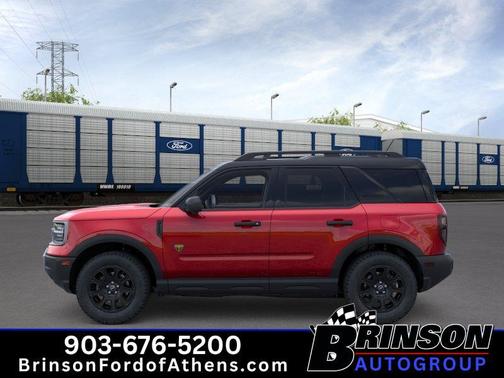 Ruby Red Metallic Tinted Clearcoat 2026 Ford Bronco Sport Badlands