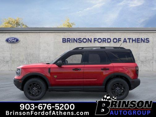 Ruby Red Metallic Tinted Clearcoat 2026 Ford Bronco Sport Badlands