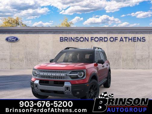 Ruby Red Metallic Tinted Clearcoat 2026 Ford Bronco Sport Badlands