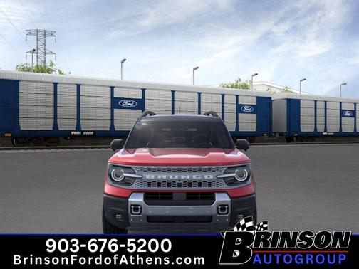 Ruby Red Metallic Tinted Clearcoat 2026 Ford Bronco Sport Badlands