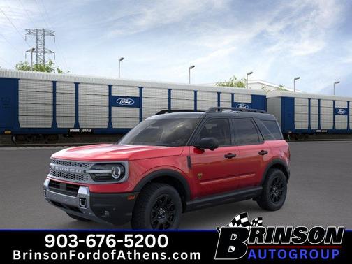 Ruby Red Metallic Tinted Clearcoat 2026 Ford Bronco Sport Badlands
