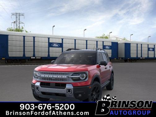 Ruby Red Metallic Tinted Clearcoat 2026 Ford Bronco Sport Badlands