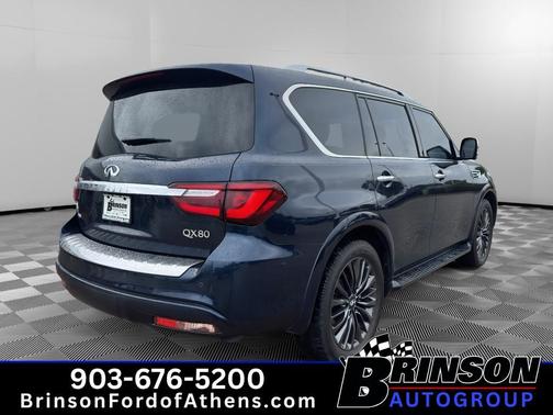 Hermosa Blue 2023 INFINITI QX80 SENSORY