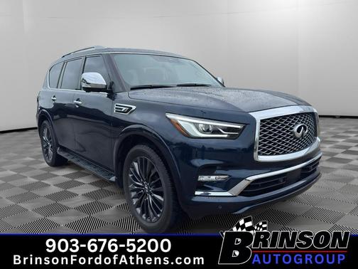 Hermosa Blue 2023 INFINITI QX80 SENSORY
