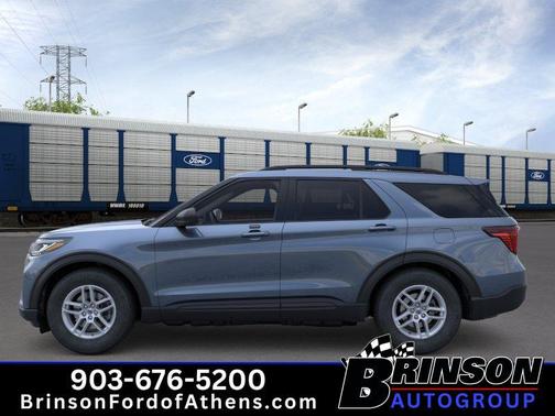 Medium Blue Metallic 2026 Ford Explorer Active