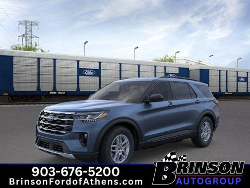 Medium Blue Metallic 2026 Ford Explorer Active