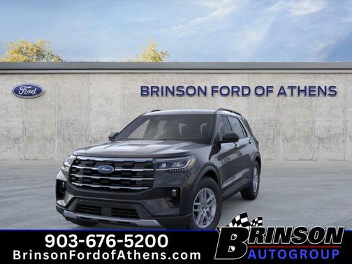 Agate Black Metallic 2026 Ford Explorer Active