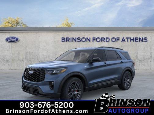 Vapor Blue Metallic 2026 Ford Explorer ST-Line