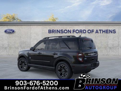 Shadow Black 2025 Ford Bronco Sport Outer Banks