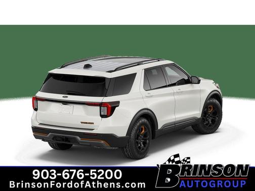 Star White 2026 Ford Explorer Tremor