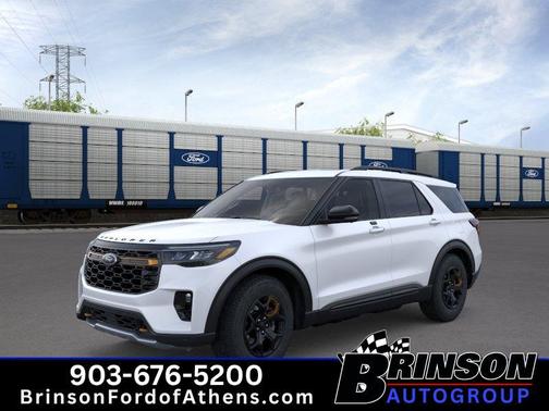 Star White 2026 Ford Explorer Tremor