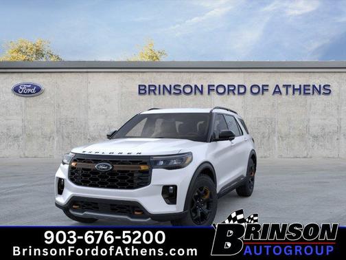 Star White 2026 Ford Explorer Tremor