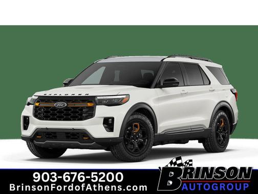 Star White 2026 Ford Explorer Tremor