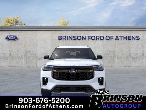 Star White 2026 Ford Explorer Tremor