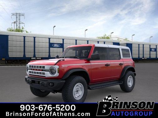 Ruby Red Metallic Tinted Clearcoat 2026 Ford Bronco Heritage Edition
