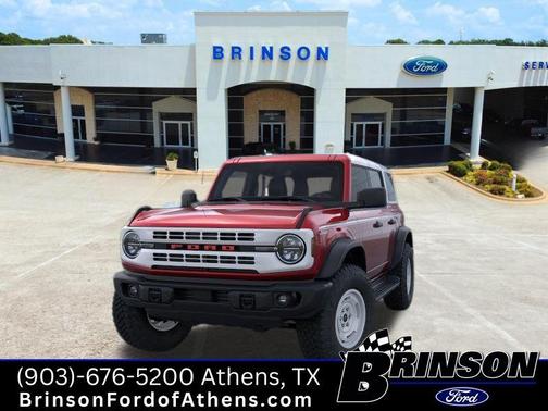 Ruby Red Metallic Tinted Clearcoat 2026 Ford Bronco Heritage Edition