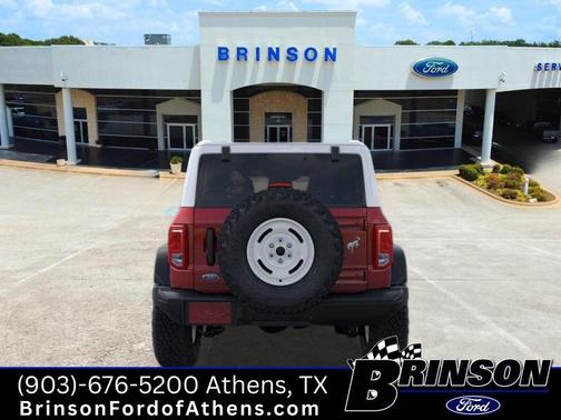 Ruby Red Metallic Tinted Clearcoat 2026 Ford Bronco Heritage Edition