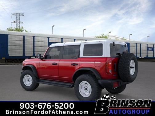 Ruby Red Metallic Tinted Clearcoat 2026 Ford Bronco Heritage Edition